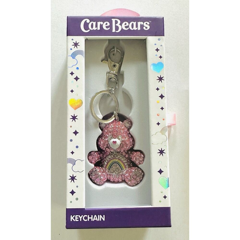 Care Bears 3D Bling Cheer Bear Keychain